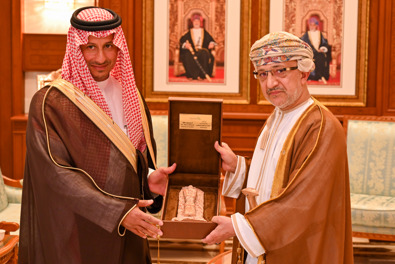 معالي وزير التراث والسياحة يستقبل  معالي وزير السياحة السعودي