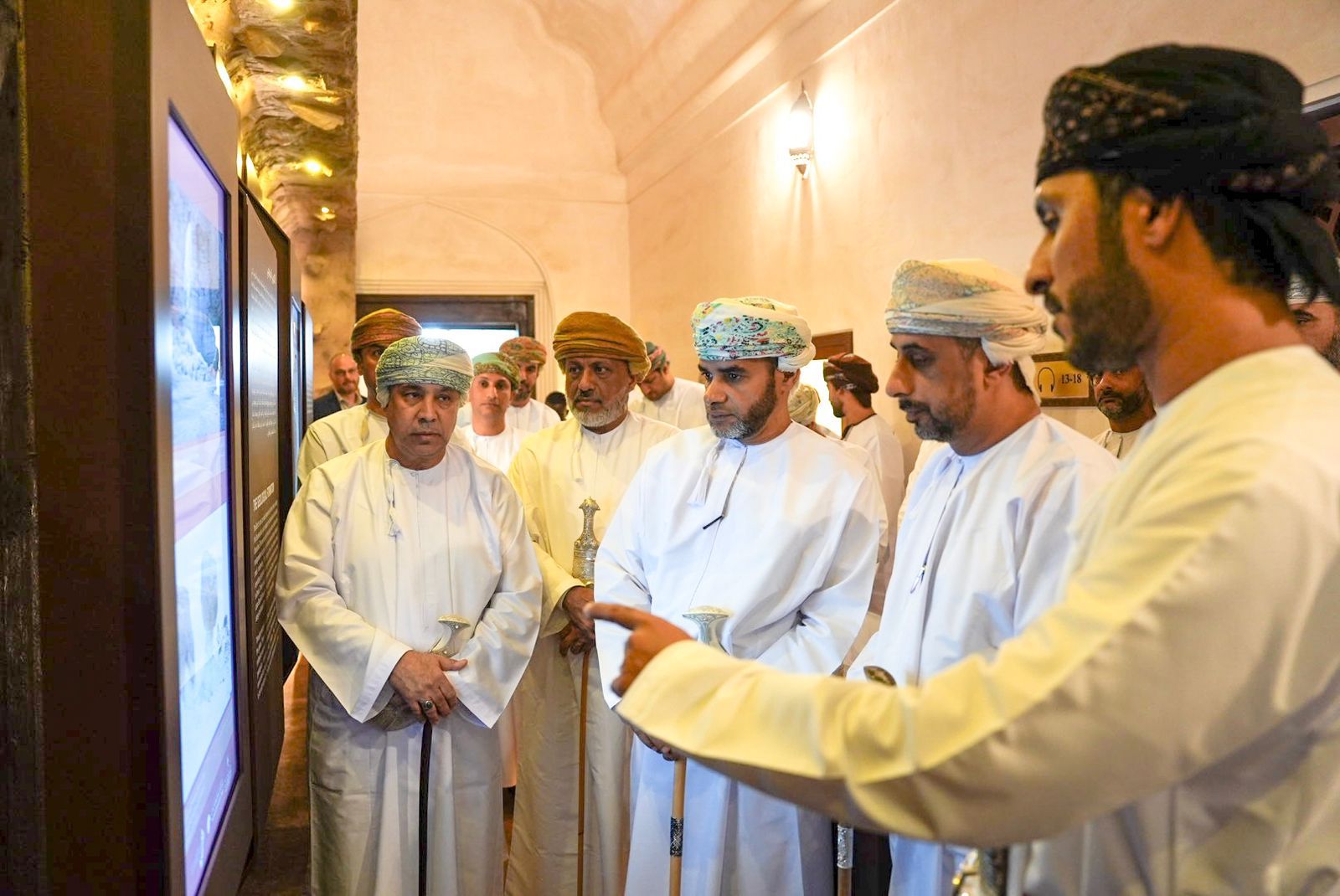 Inauguration of the 4th Omani Geological Heritage Exhibition at Al Hazm Castle — 1