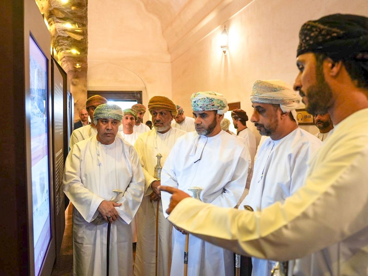 Inauguration of the 4th Omani Geological Heritage Exhibition at Al Hazm Castle — 1