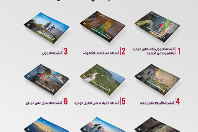 إطلاق الأدلة الإسترشادية لأنشطة سياحة المغامرات وخرائط المسارات الجبلية