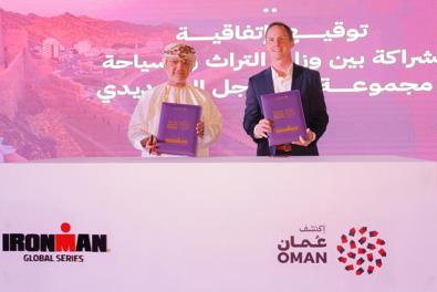 وزارة التراث والسياحة تعلن عن شراكة كبرى لدعم سلسلة بطولات الرجل الحديدي العالمية