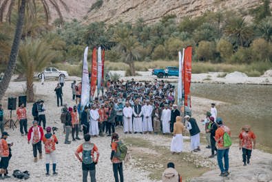 وزارة التراث والسياحة تنظم فعالية المشي الجبلي "تحدى واكتشف" مسار وادي بني خالد – طيوي 