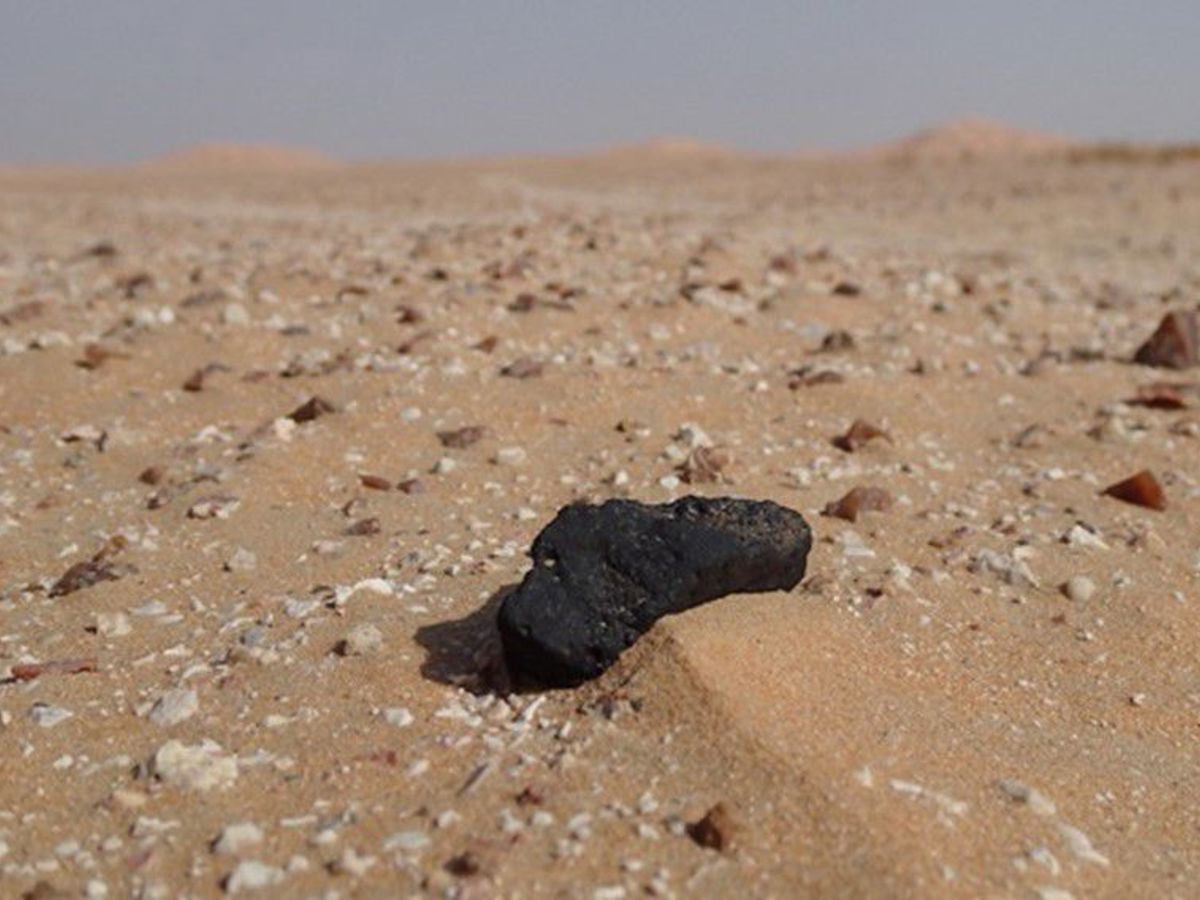 وزارة التراث والسياحة تعلن عن توثيق "نيزك رجـــاء" — 1