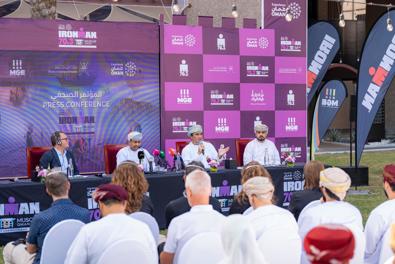 بطولة الشرق الأوسط «اكتشف عُمان للرجل الحديدي 70.3 – مسقط» تكرّس مكانة سلطنة عمان كوجهة رائدة للسياحة الرياضية