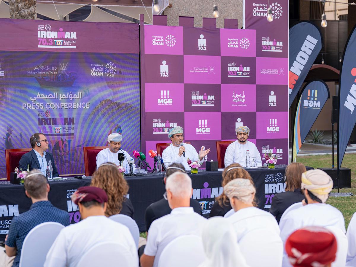 بطولة الشرق الأوسط «اكتشف عُمان للرجل الحديدي 70.3 – مسقط» تكرّس مكانة سلطنة عمان كوجهة رائدة للسياحة الرياضية — 1